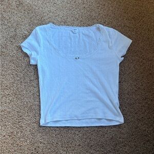 Cotton On White Short Sleeve Top